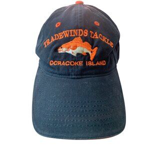 7.  Baseball Cap Tradewinds Tackle Ocravokr Island Embroidered Fish
